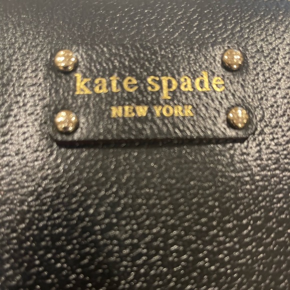 Kate Spade Black Leather Tote Bag - Picture 7 of 12